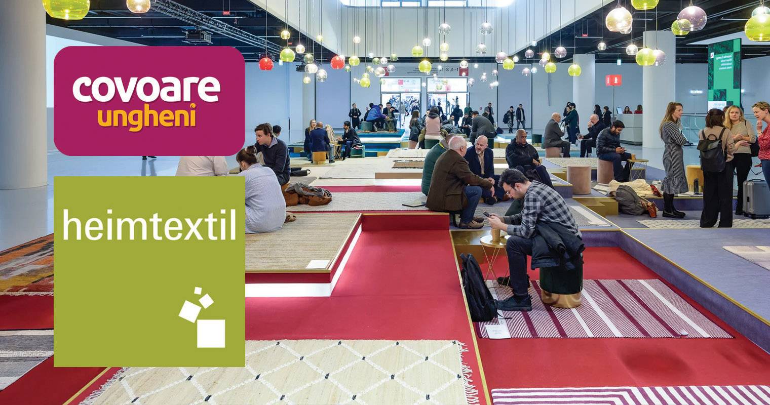 Covoare moldovenești – recunoscute drept tendințele anului 2025 la Heimtextil Frankfurt!
