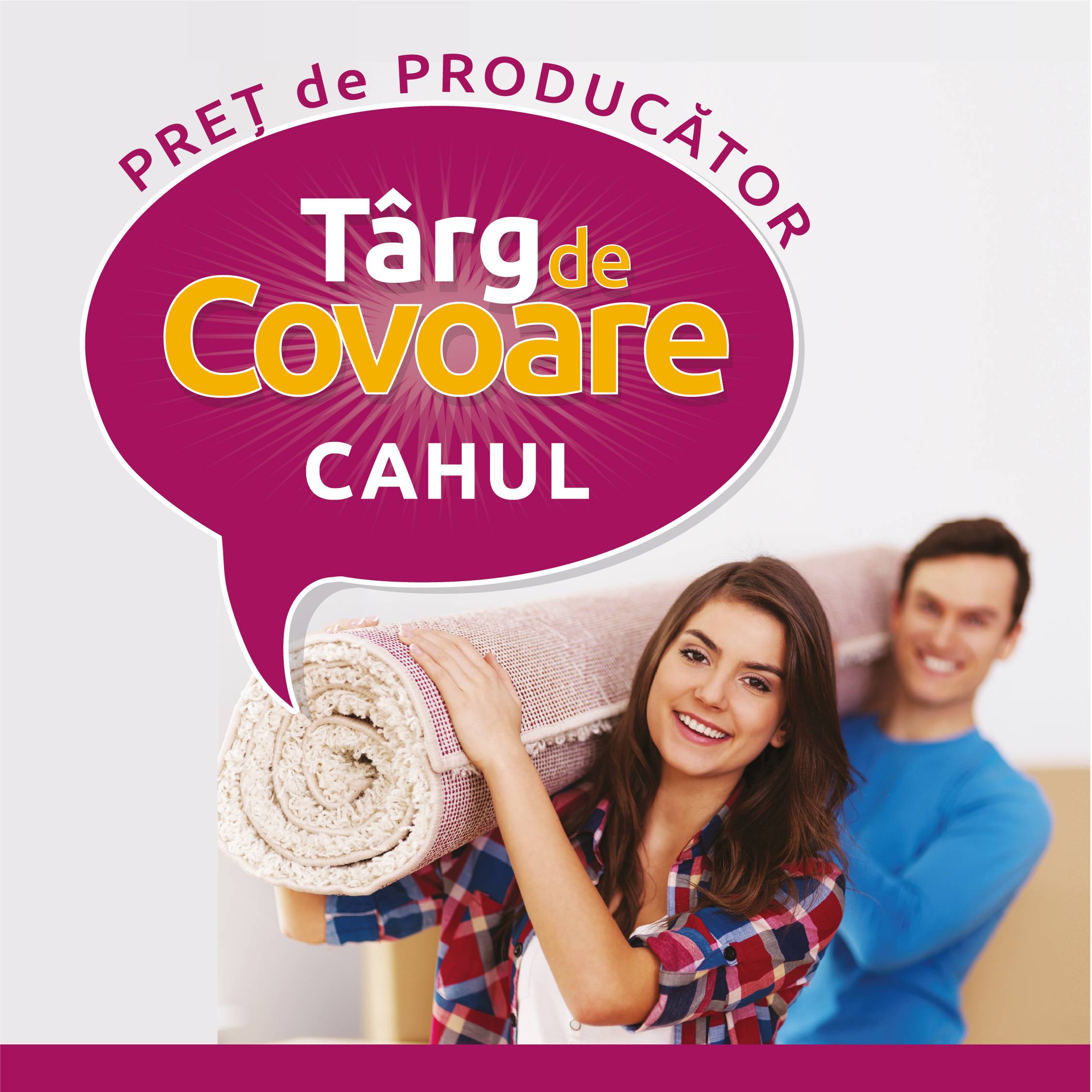 Târg de Covoare la Cahul!