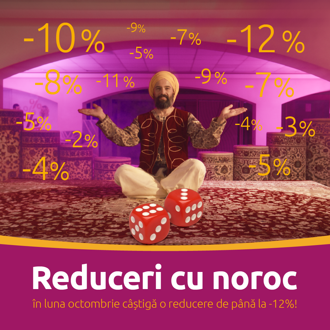 Reduceri cu noroc