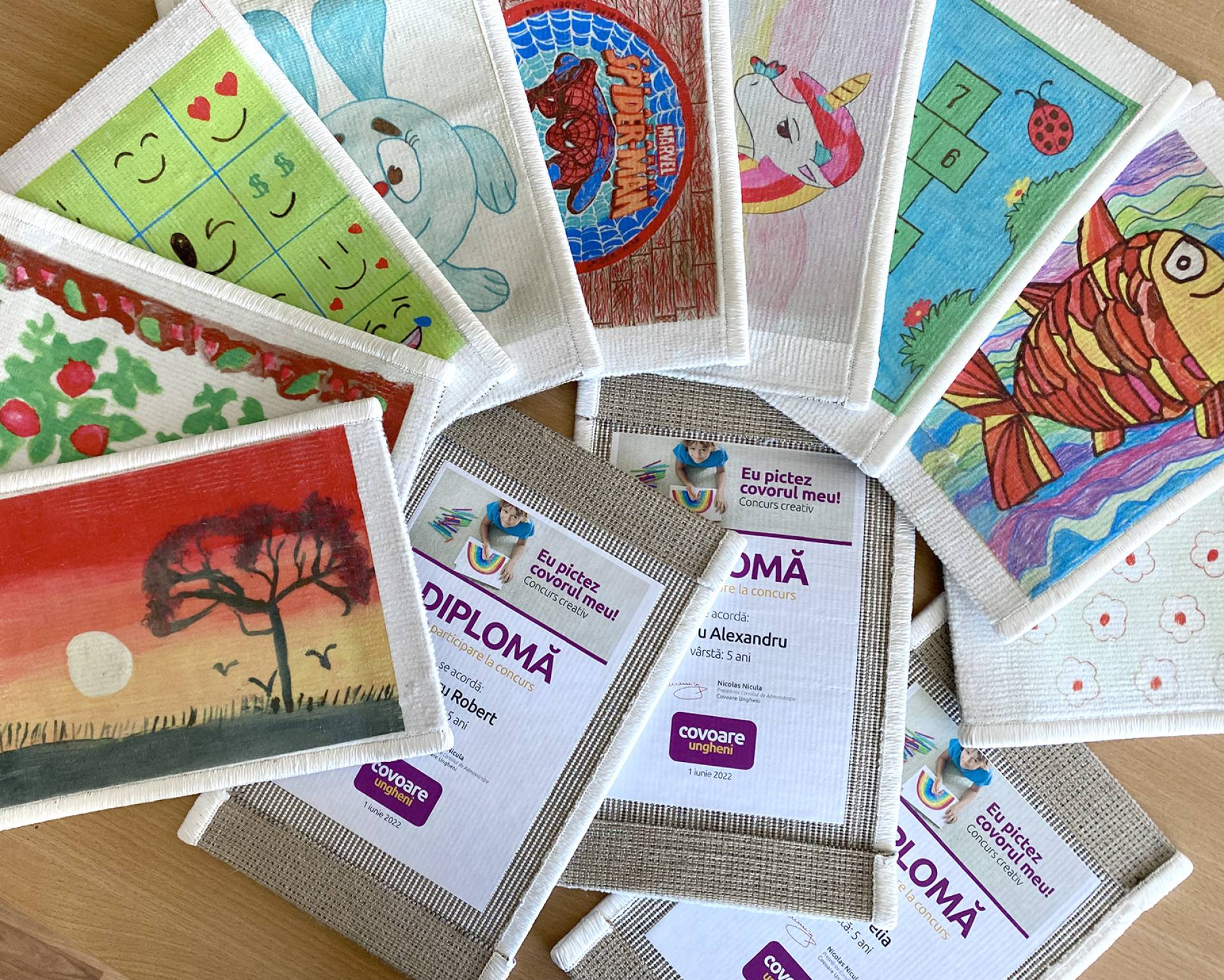 Colecția "Eu pictez Covorul meu"